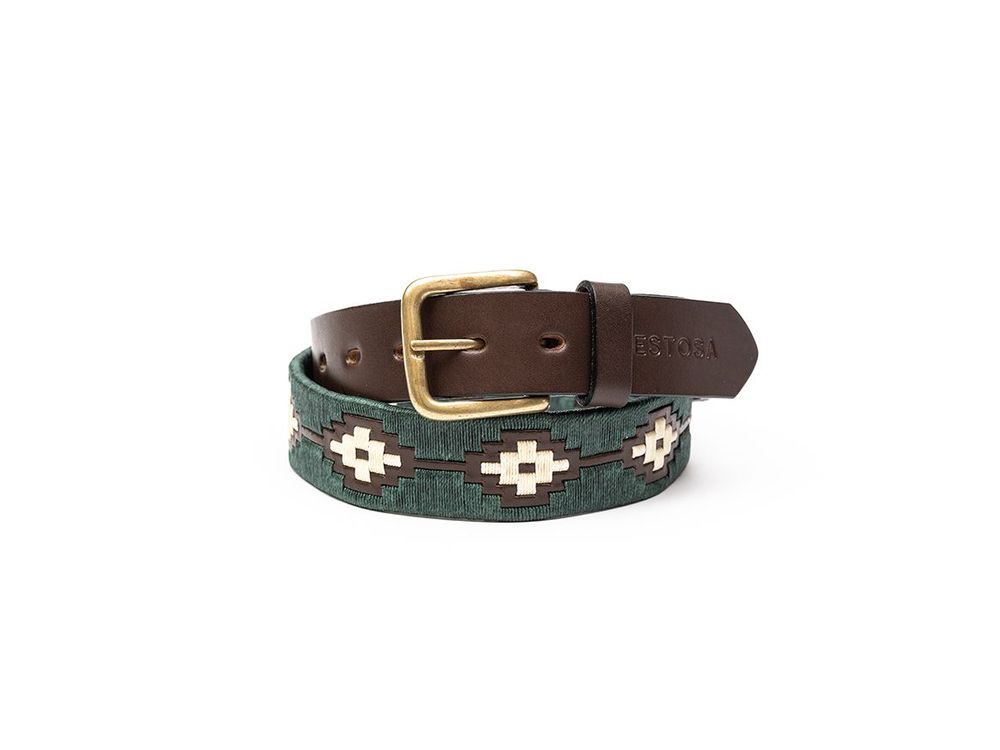 Leather goods - FUEGO - SKY BLUE & ECRU - ESTOSA