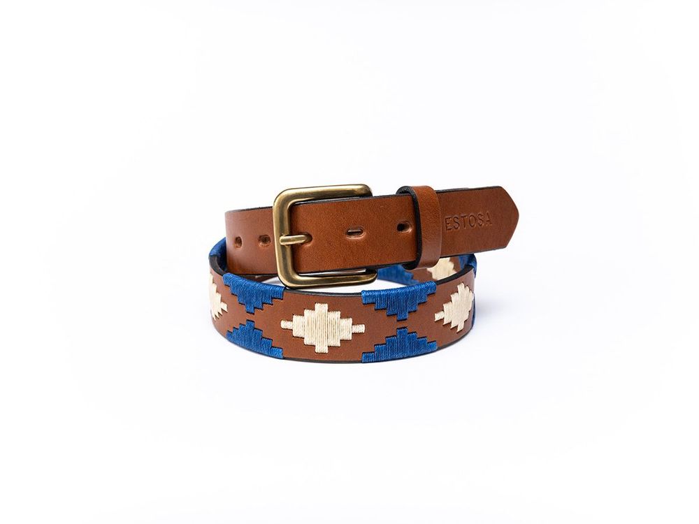 Leather goods - TANGO - NAVY & ECRU - ESTOSA