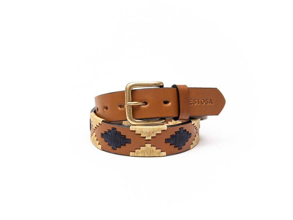 Leather goods - TANGO - NAVY & ECRU - ESTOSA