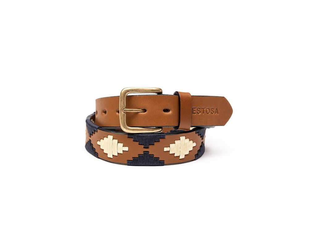Leather goods - TANGO - NAVY & ECRU - ESTOSA