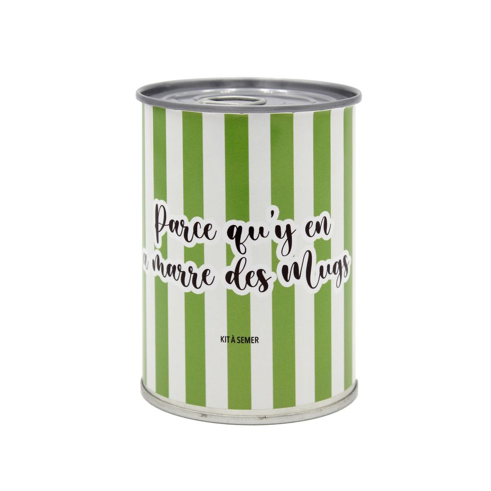 Gifts - Sowing kit “Because we are fed up with Mugs” made in France - MAUVAISES GRAINES