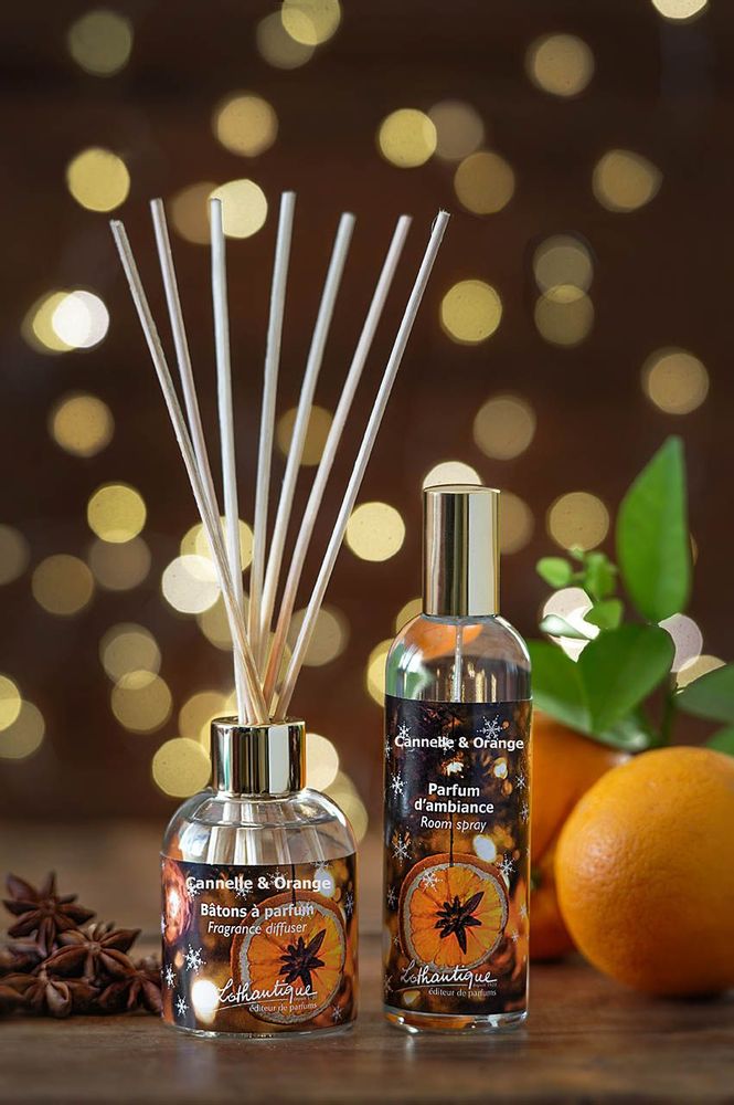 Diffuseurs de parfums - CANNELLE & ORANGE - LOTHANTIQUE