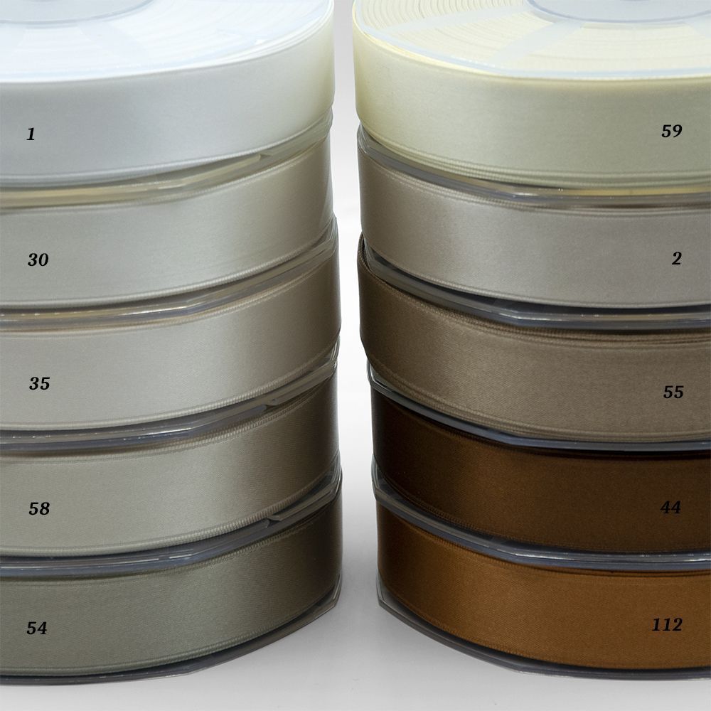 Decorative objects - Double-faced Satin ribbon 16 mm - FURLANIS SRL