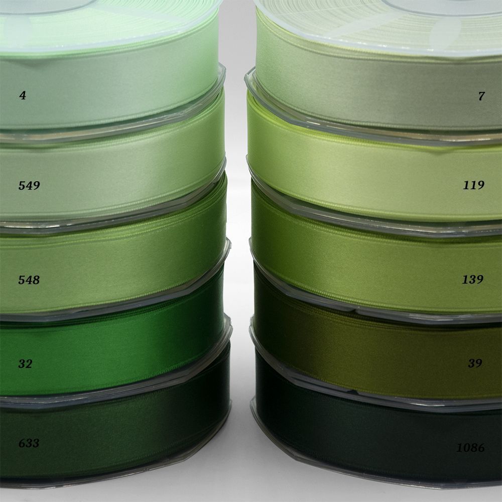 Decorative objects - Double-faced Satin ribbon 16 mm - FURLANIS SRL