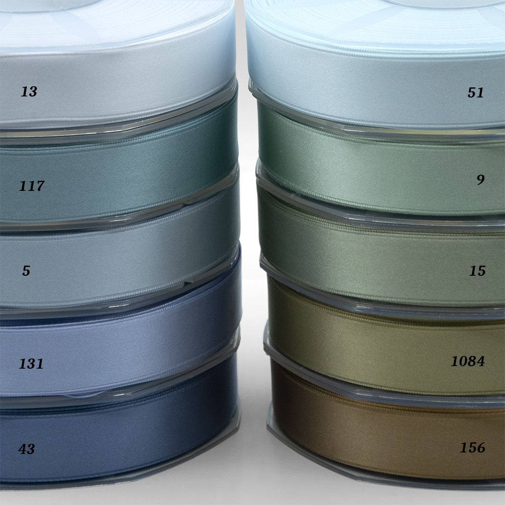 Decorative objects - Double-faced Satin ribbon 25 mm - FURLANIS SRL