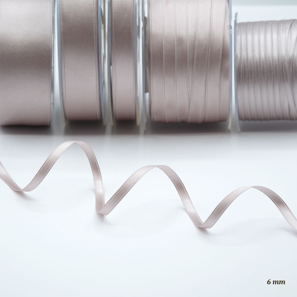 Decorative objects - Double-faced Satin ribbon 6 mm - FURLANIS SRL
