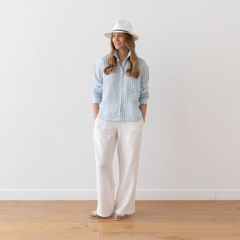 Apparel - Washed Linen Clothing from European Flax certified linen. Low minimums - LINENME