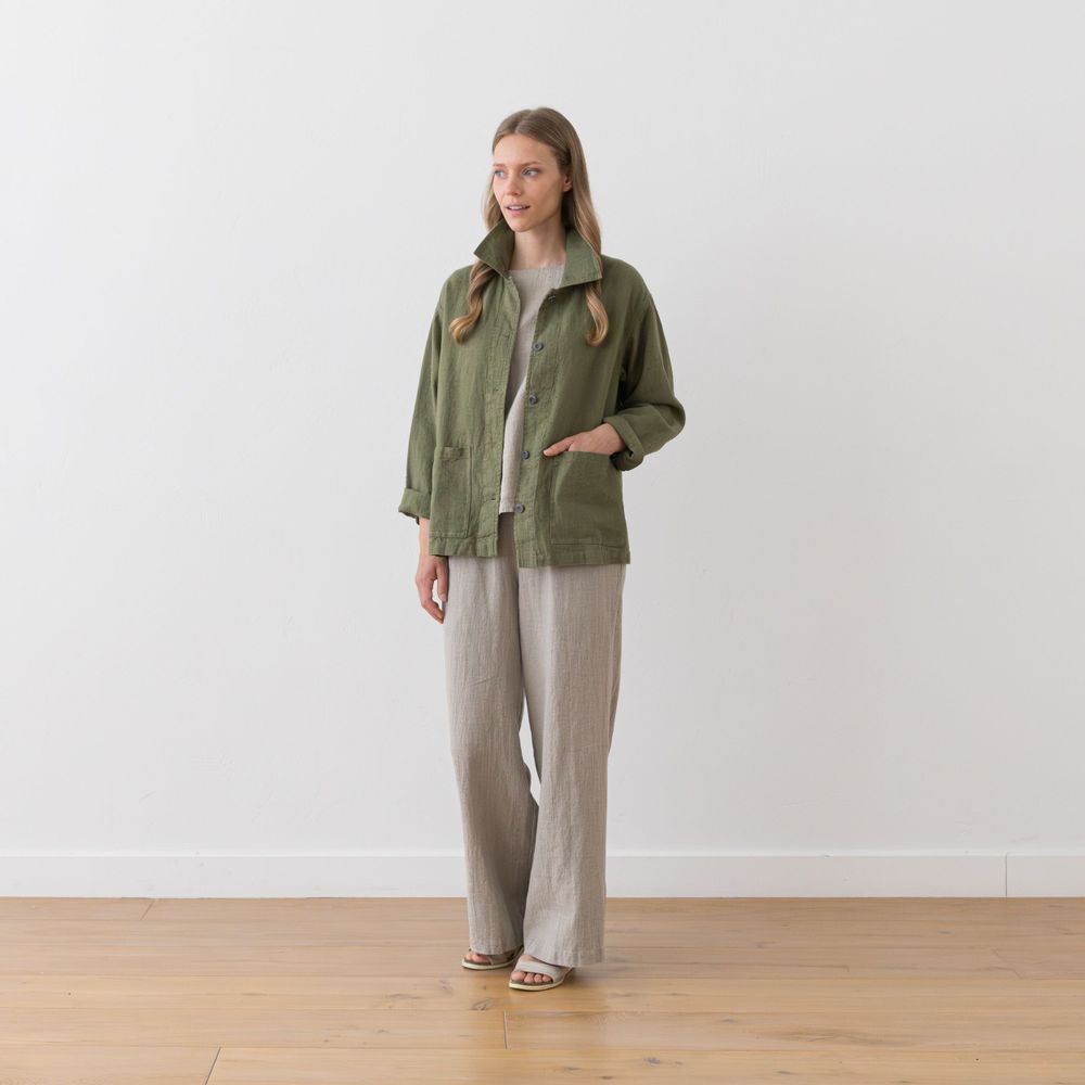 Apparel - Washed Linen Clothing from European Flax certified linen. Low minimums - LINENME