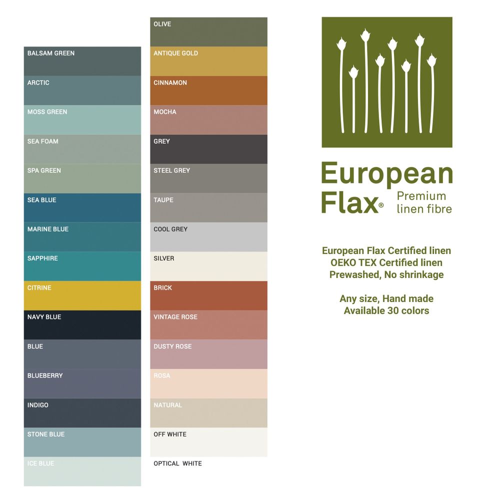 Table cloths - Washed Table linen Mocha, Pantone 2025 colour - LINENME