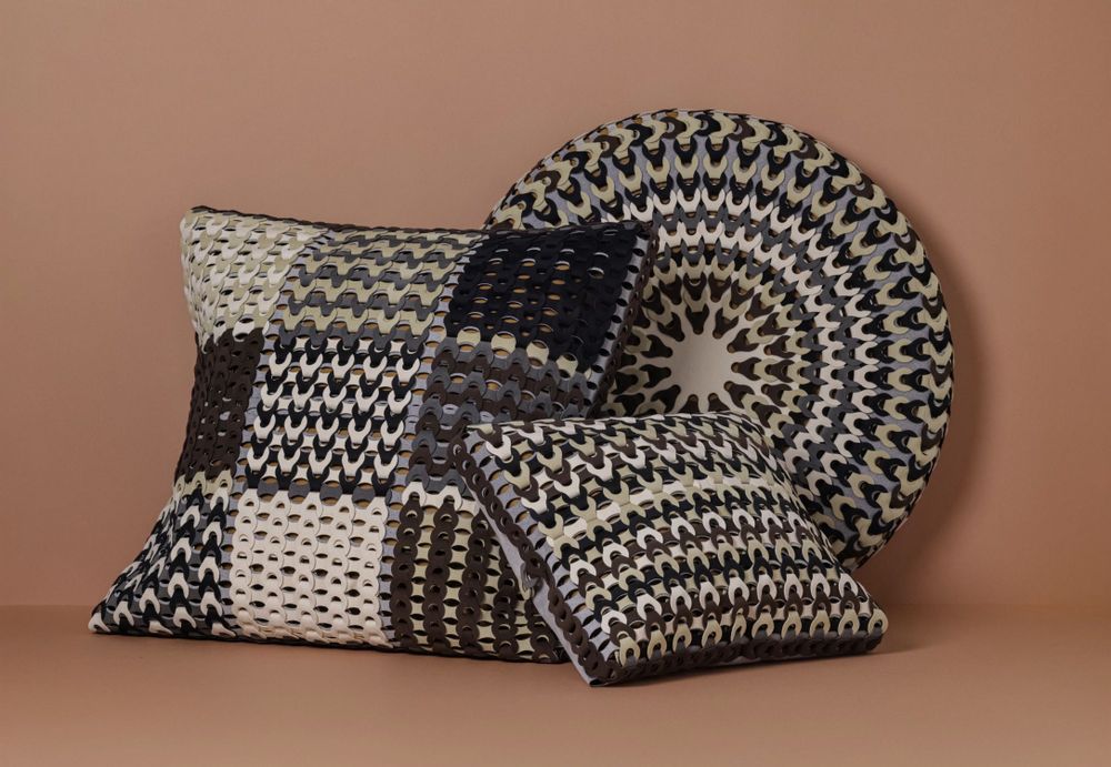 Fabric cushions - SPECTRUM DOTS - Handcrafted Cushions - EETY STUDIO