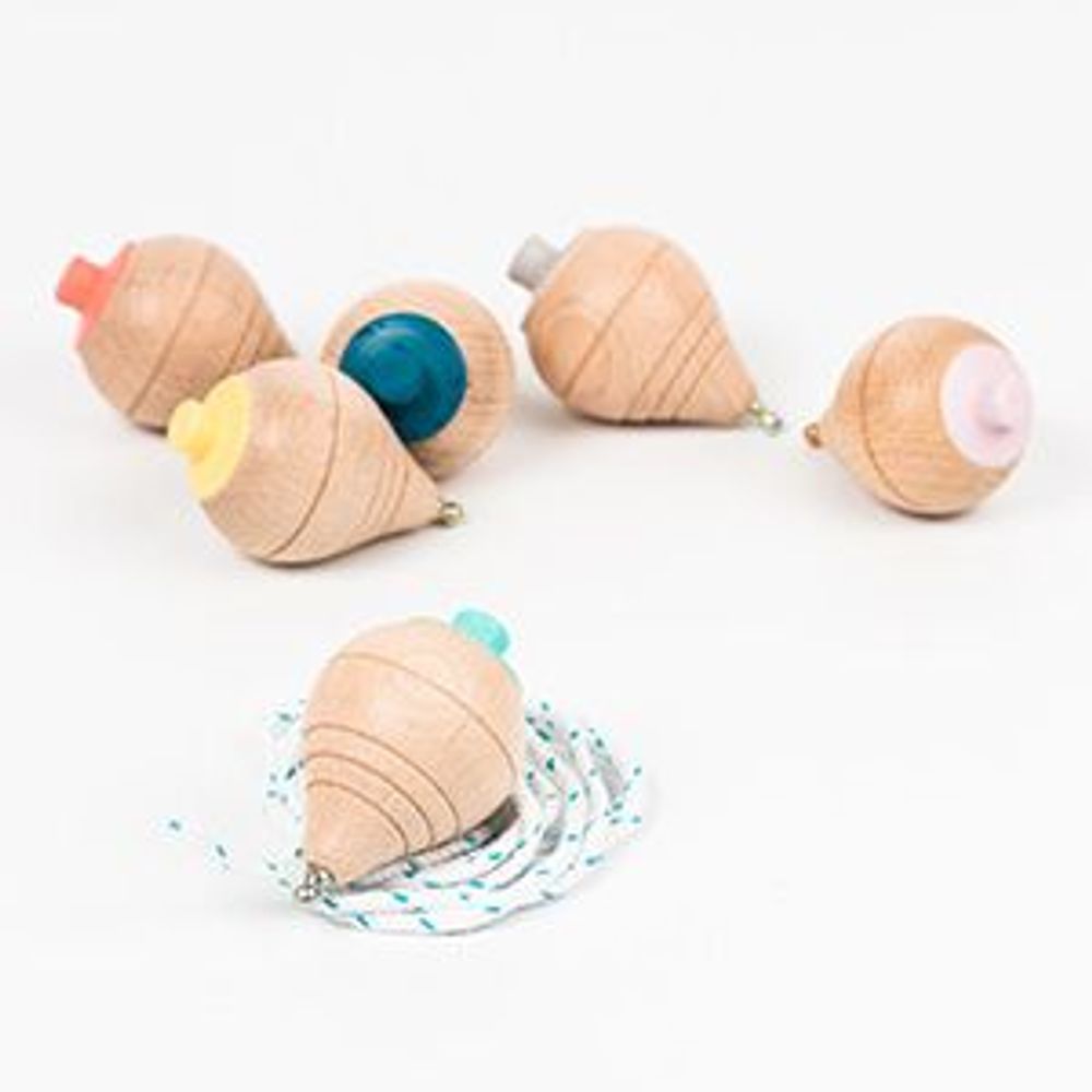 Jouets enfants - Spinning Top - Jouet en bois - MORA-PLAY