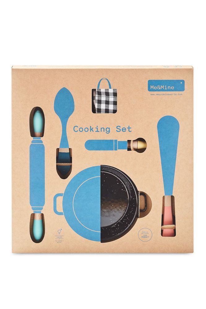 Toys - Cooking Set - Wooden Toy - MORA-PLAY