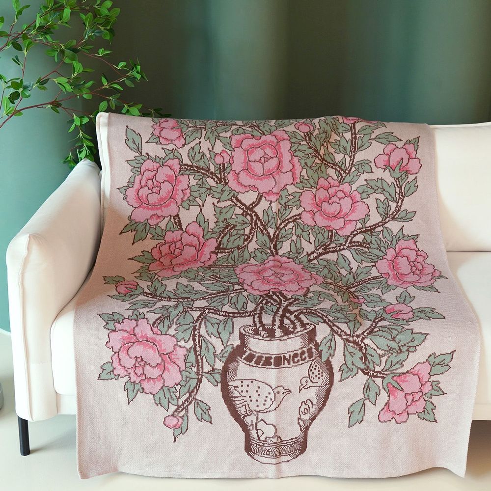 Affiches - Peonies in vase - BON`EE(LIVING ART BRAND)