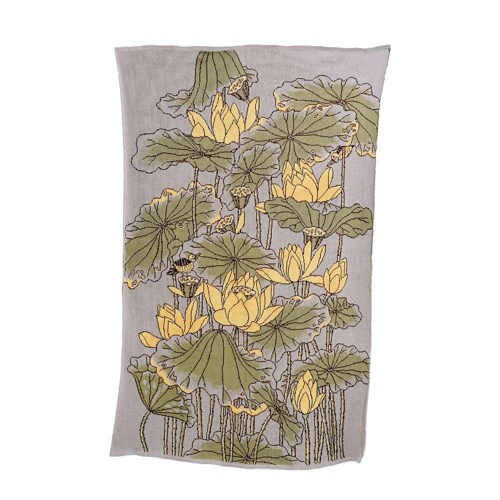 Throw blankets - Lotuses - BON`EE