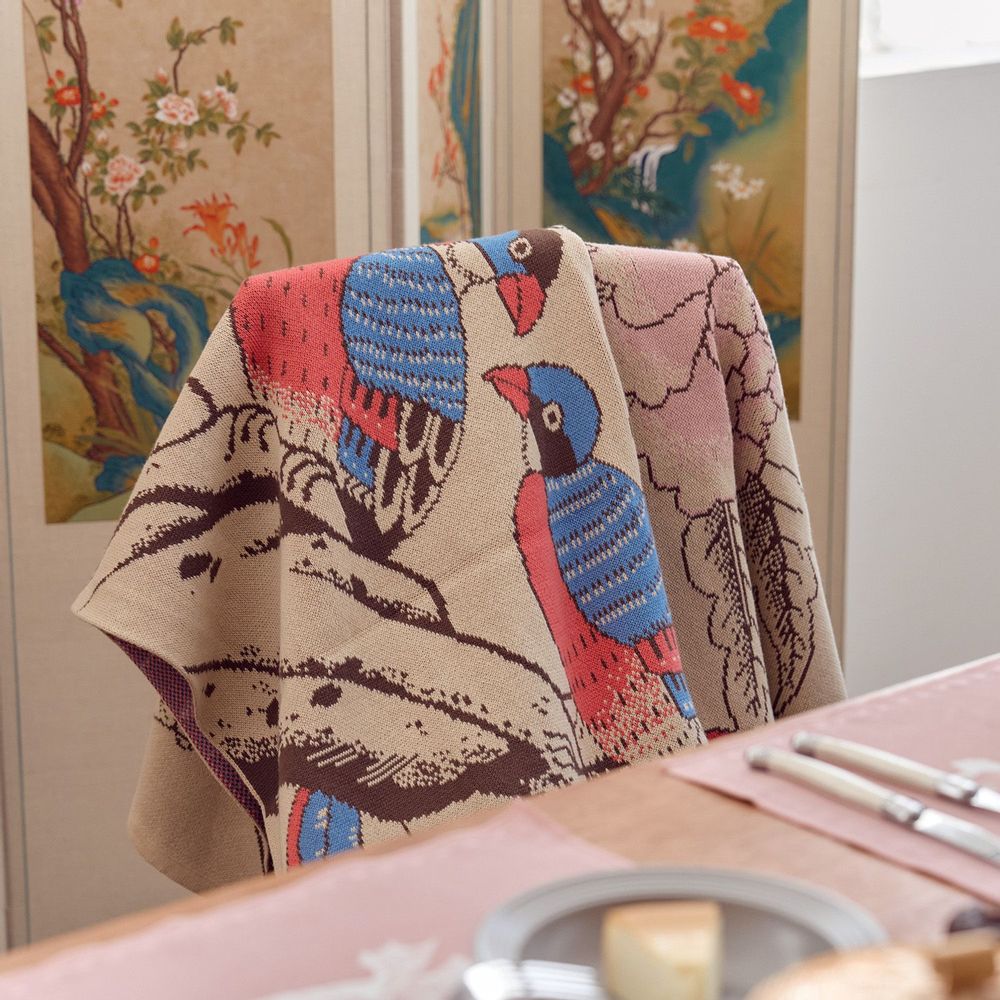 Throw blankets - Flower and Bird - BON`EE