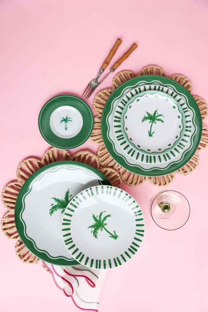 Everyday plates - The Palm Collection - FERN&CO.