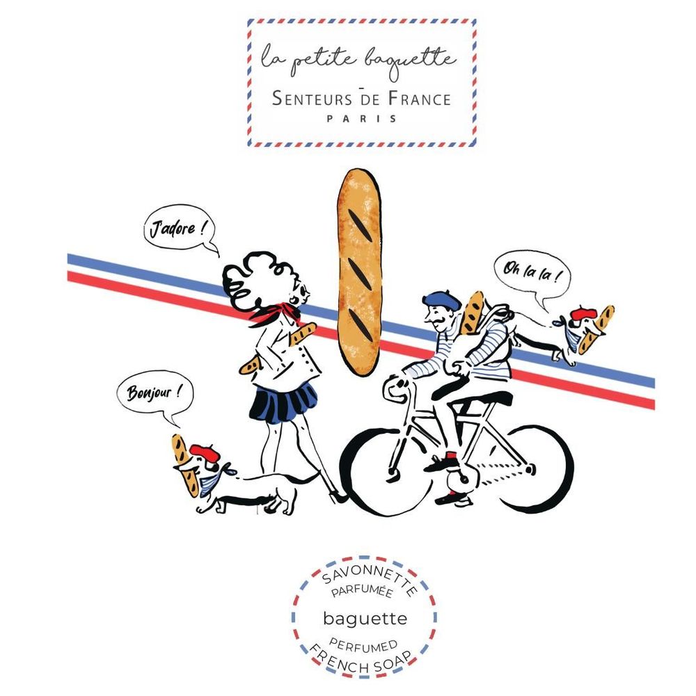 Savons - Savonnette Baguette - SENTEURS DE FRANCE