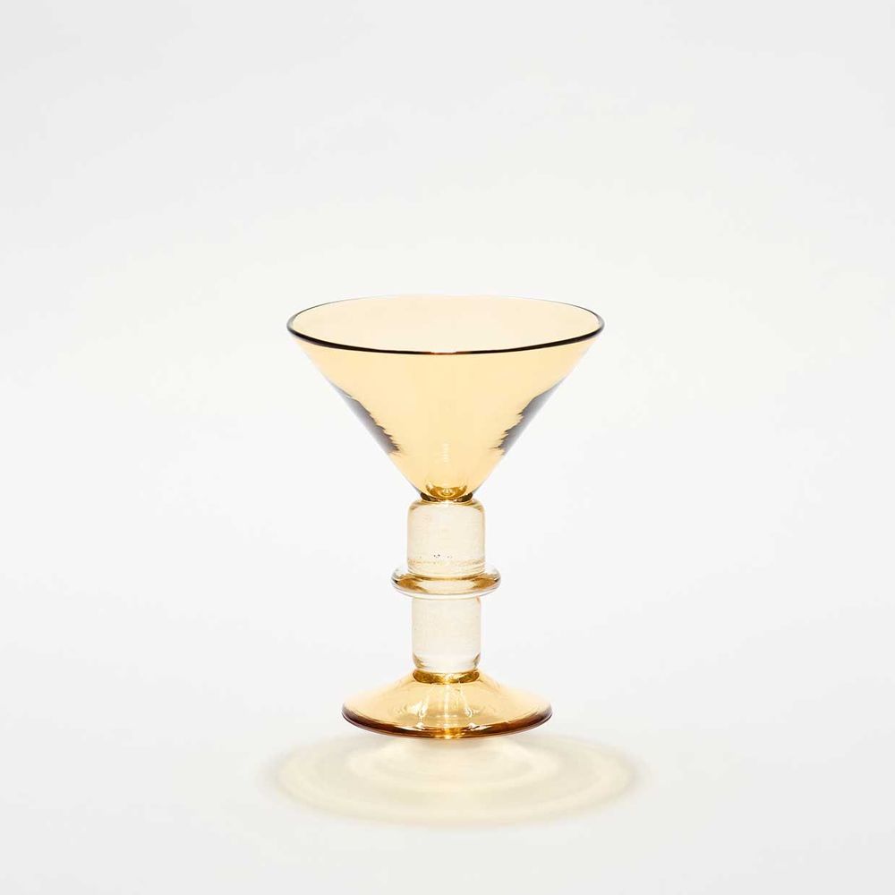 Stemware - New York Martini Glass in Whisky - GATHER