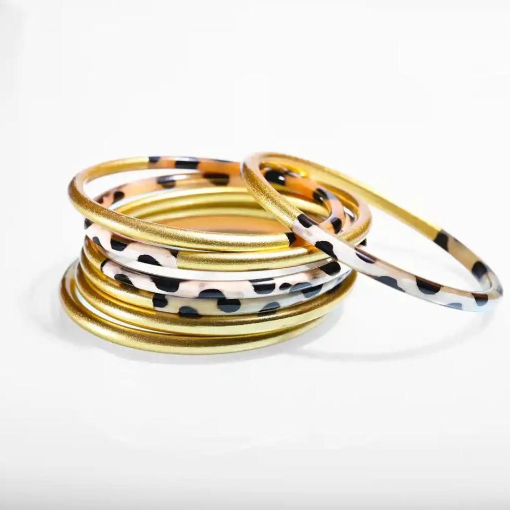 Gifts - Fine Bangle, Bracelet - JOE Leopard & Gold - ATELIER1811