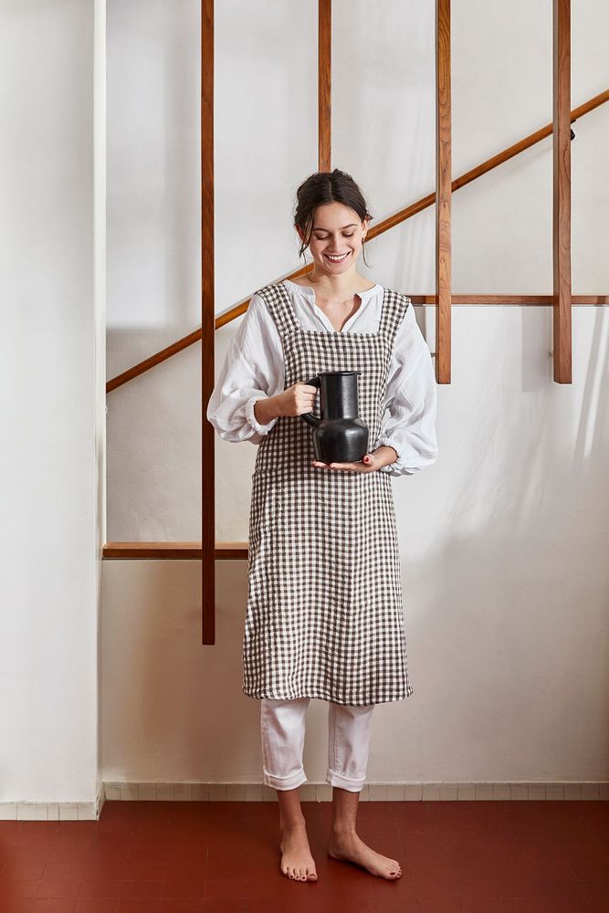 Aprons - Japanese Apron - LINGE PARTICULIER