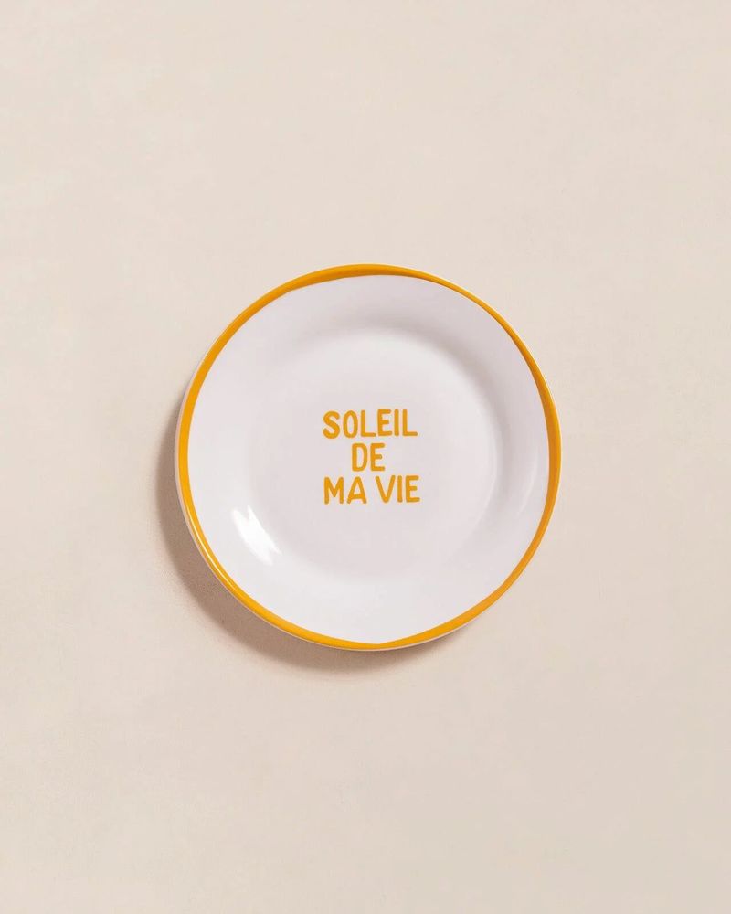 Assiettes au quotidien - Assiette Soleil de ma vie - ÉMOI ÉMOI