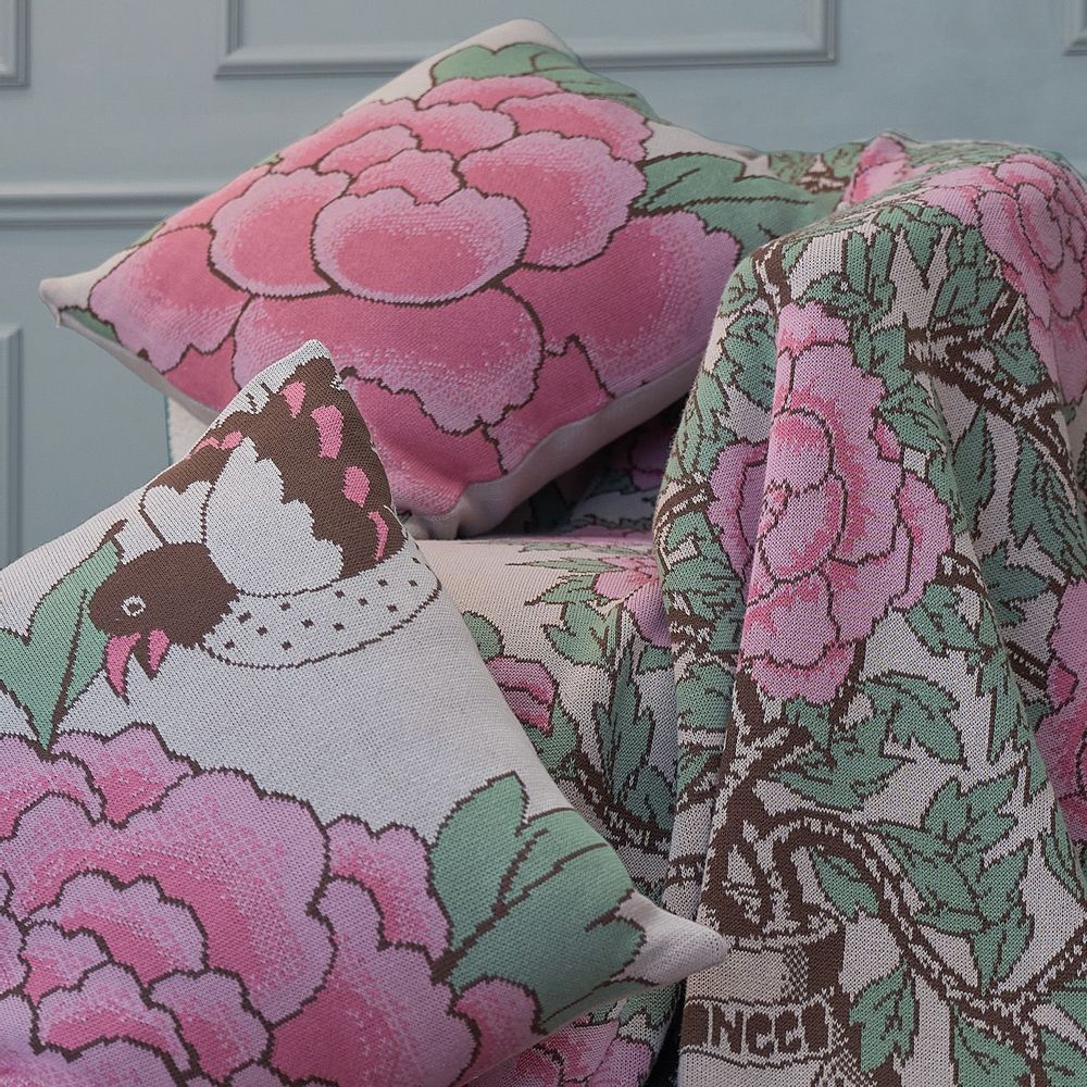 Coussins - Peony Cushion Cover - BON`EE(LIVING ART BRAND)