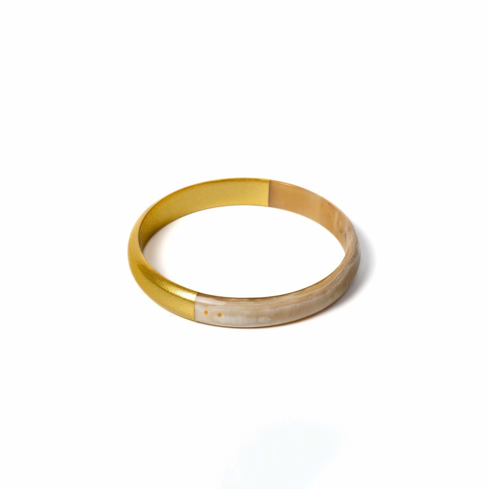 Gifts - BILLY Bangle Bracelet (1CM) - Gold - ATELIER1811