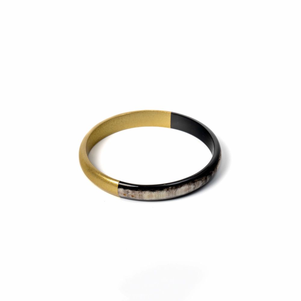 Gifts - BILLY Bangle Bracelet (1CM) - Gold - ATELIER1811