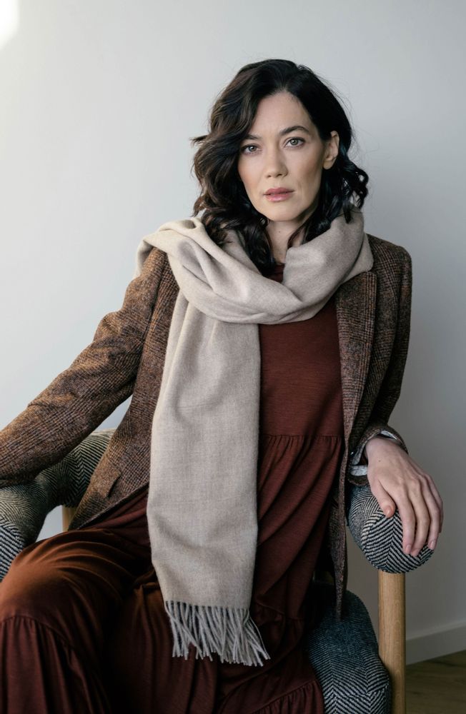 Scarves - Alpaca throw blankets & scarves - ALPAKA