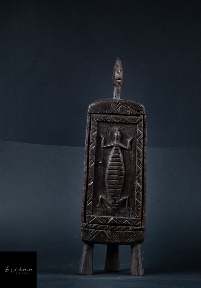 Sculptures, statuettes and miniatures - Dogon pharmacopoeia box, Mali - QUINTESSENCE AFRICAINE