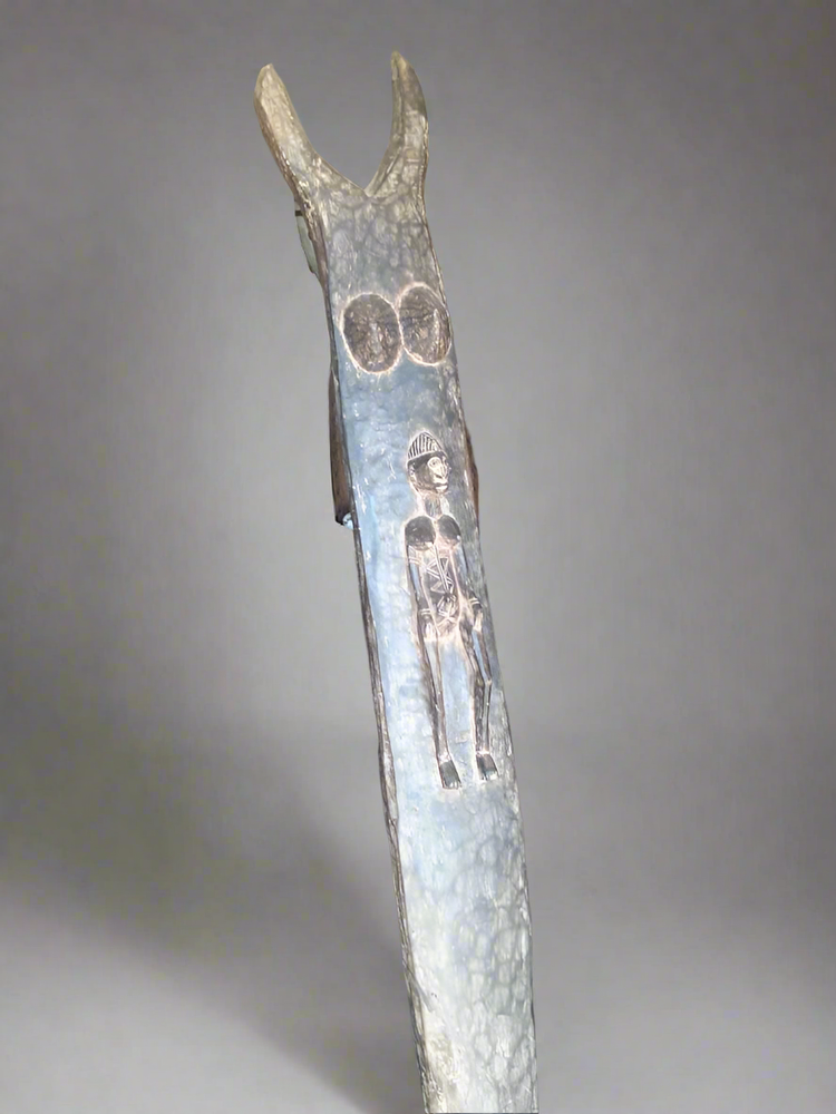 Sculptures, statuettes et miniatures - Poteau Toguna Sculpté Dogon, Mali - QUINTESSENCE AFRICAINE