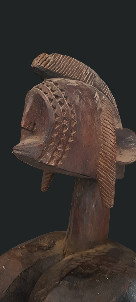 Sculptures, statuettes and miniatures - Bambara Guandoudou wooden statue, Mali - QUINTESSENCE AFRICAINE