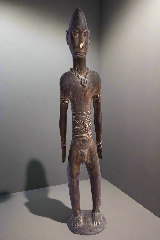 Sculptures, statuettes and miniatures - Hogon Statue, Dogon, Mali - QUINTESSENCE AFRICAINE