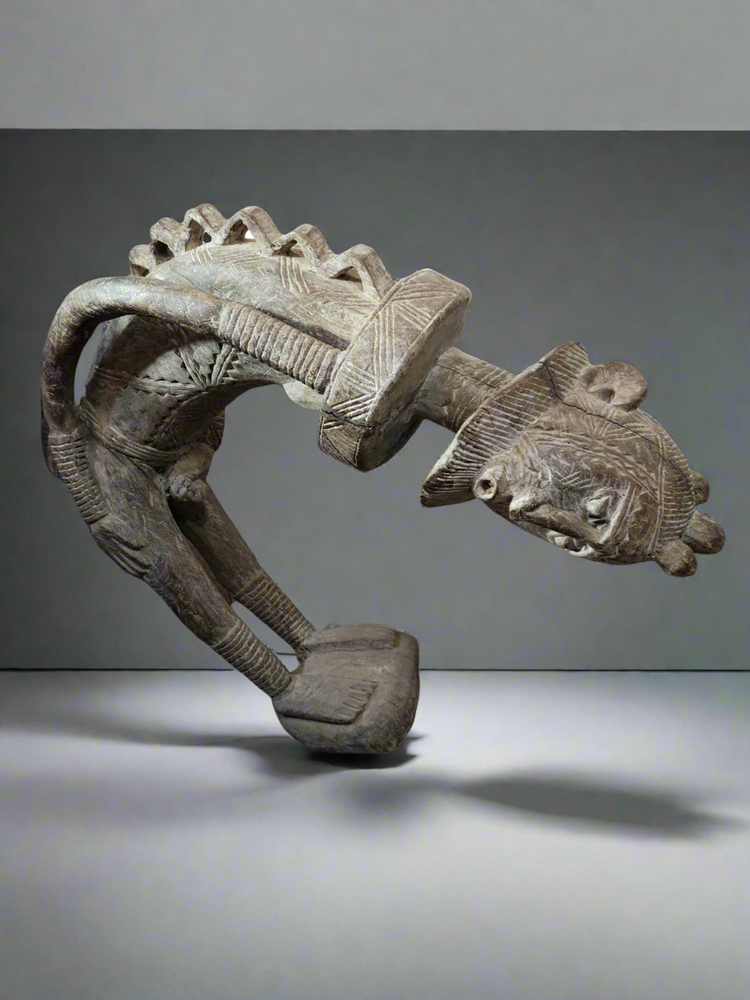 Sculptures, statuettes and miniatures - Dogon Nommo Shicouroule statue, Mali - QUINTESSENCE AFRICAINE
