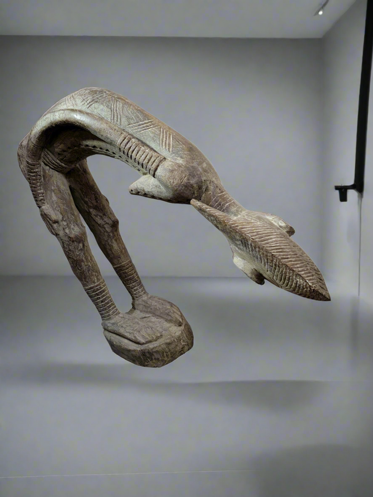 Sculptures, statuettes and miniatures - Dogon Statue Nommo Shicouroule - QUINTESSENCE AFRICAINE