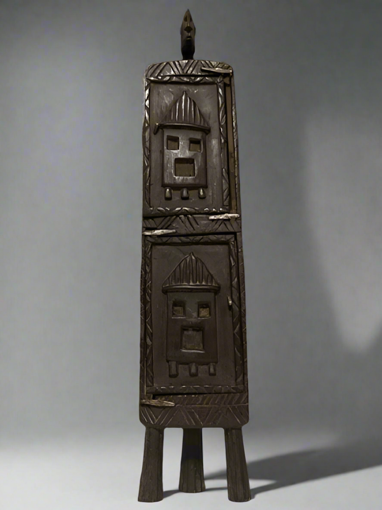 Sculptures, statuettes et miniatures - Boite à pharmacopée dogon - QUINTESSENCE AFRICAINE