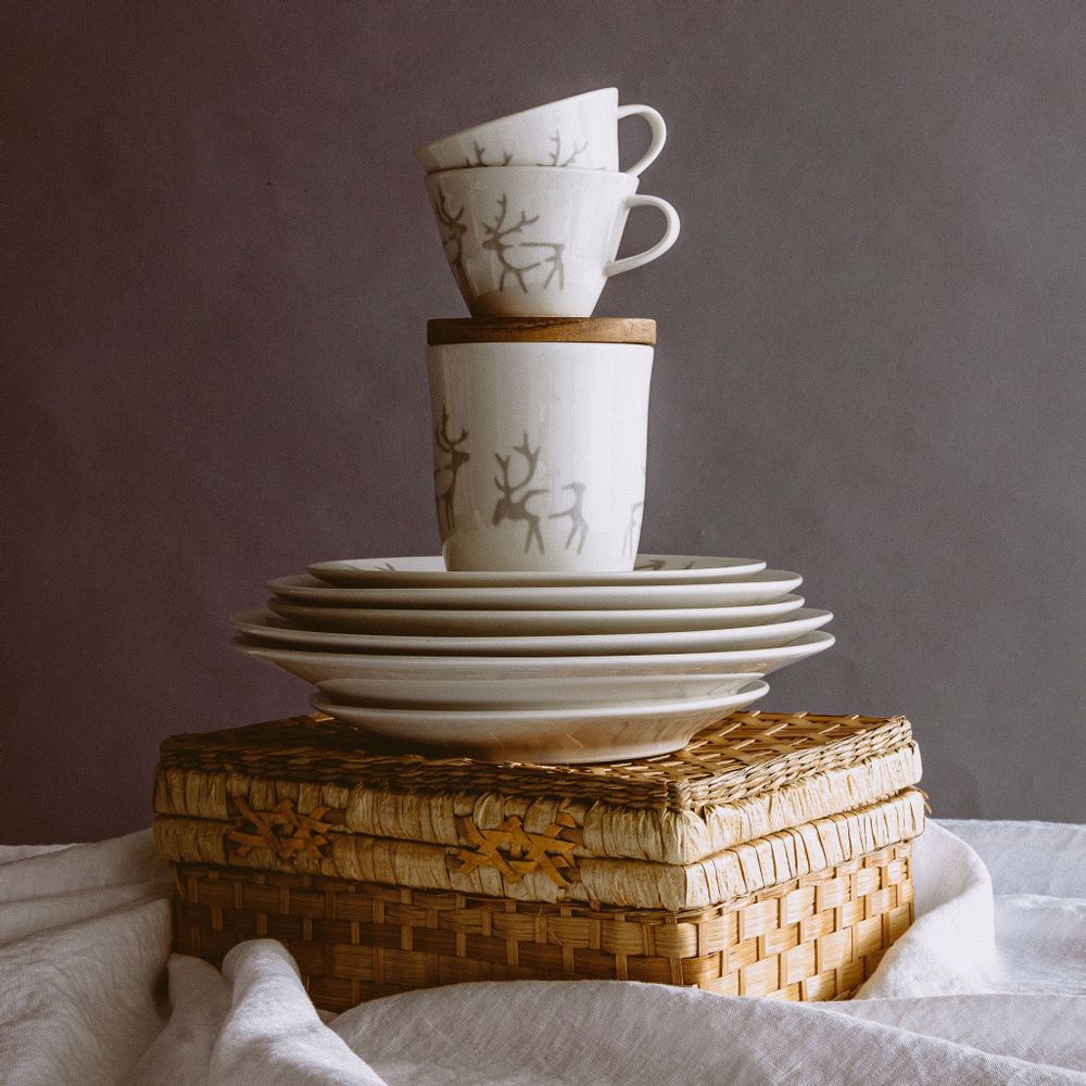 Assiettes au quotidien - Assiette Saaga 28 cm - PENTIK