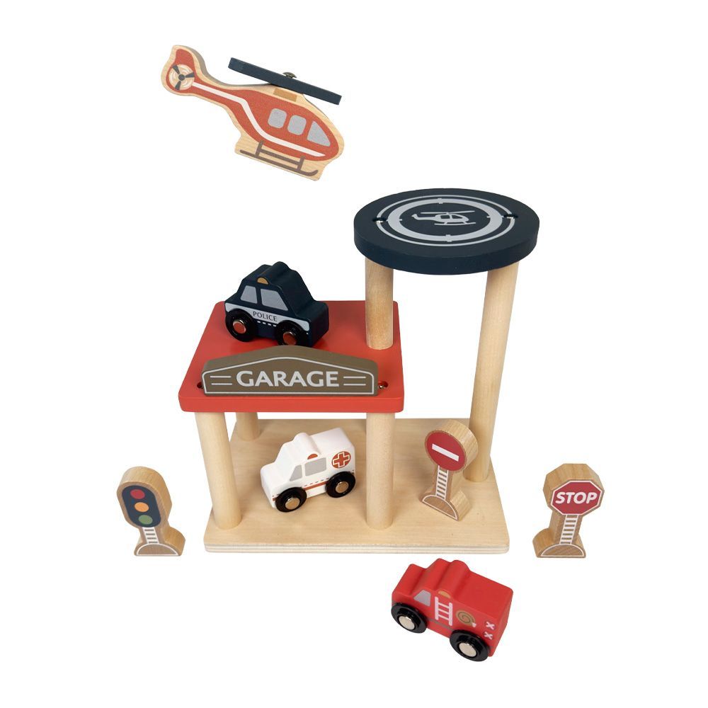 Toys - 511164 - GARAGE WITH CARS - EGMONT TOYS