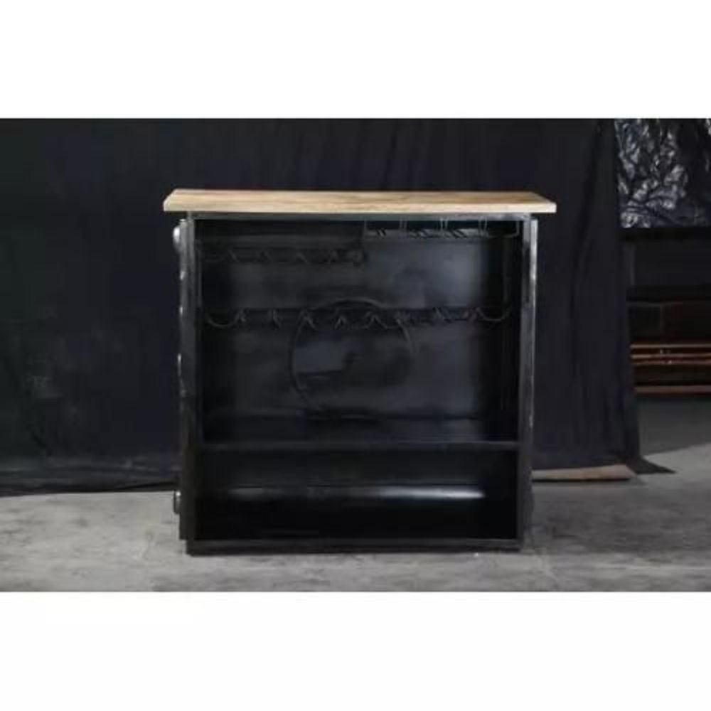 Design objects - Vintage Metal Bar Table With Propeller - GRAND DÉCOR