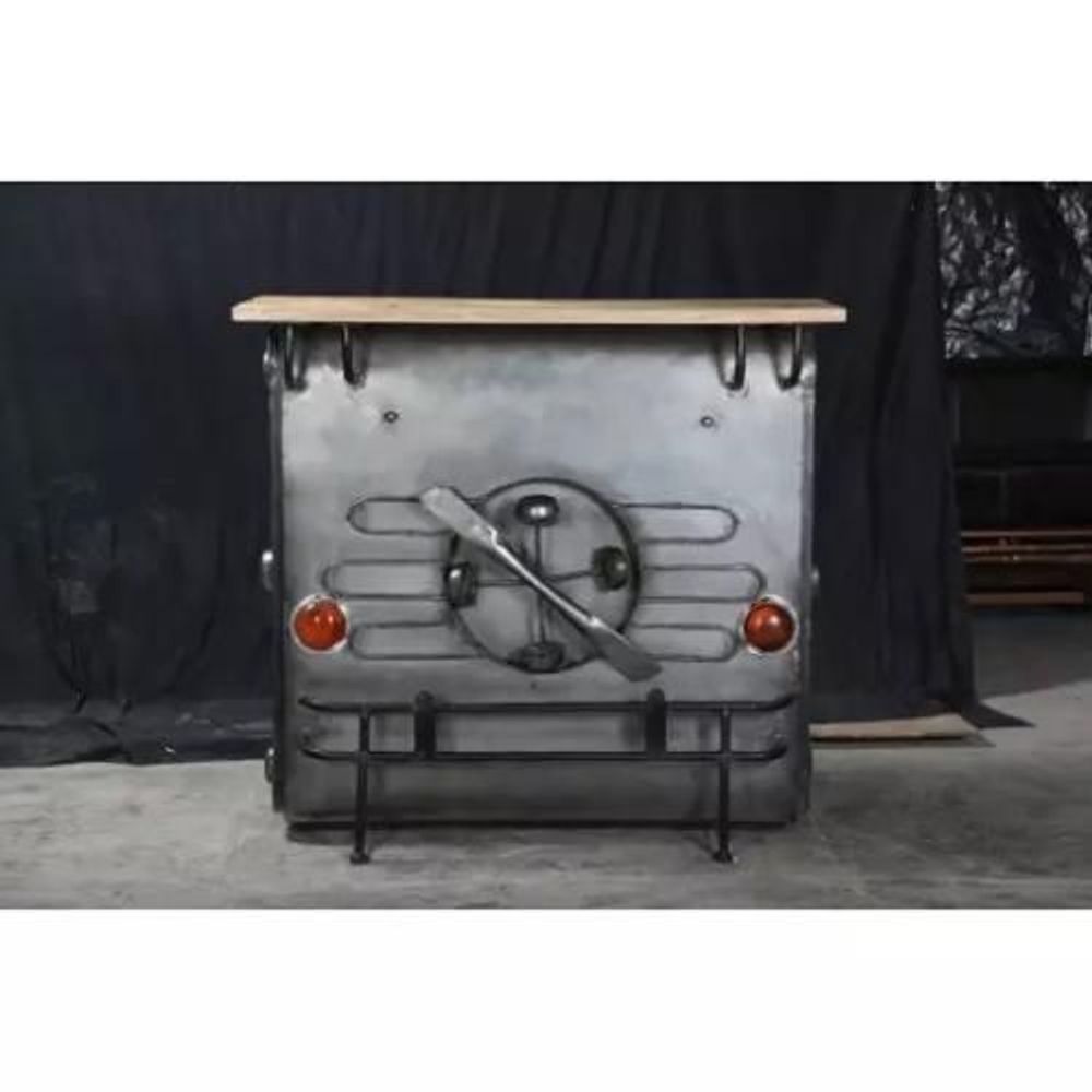 Design objects - Vintage Metal Bar Table With Propeller - GRAND DÉCOR