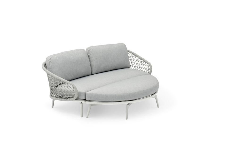 Lawn sofas - Garden bean bag/footrest for CUDDLE sofa - COUTURE JARDIN
