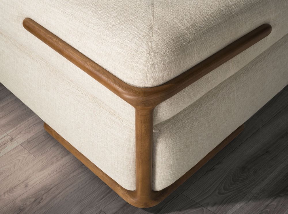 Sofas - 4 seater sofa in beige fabric - ANGEL CERDÁ