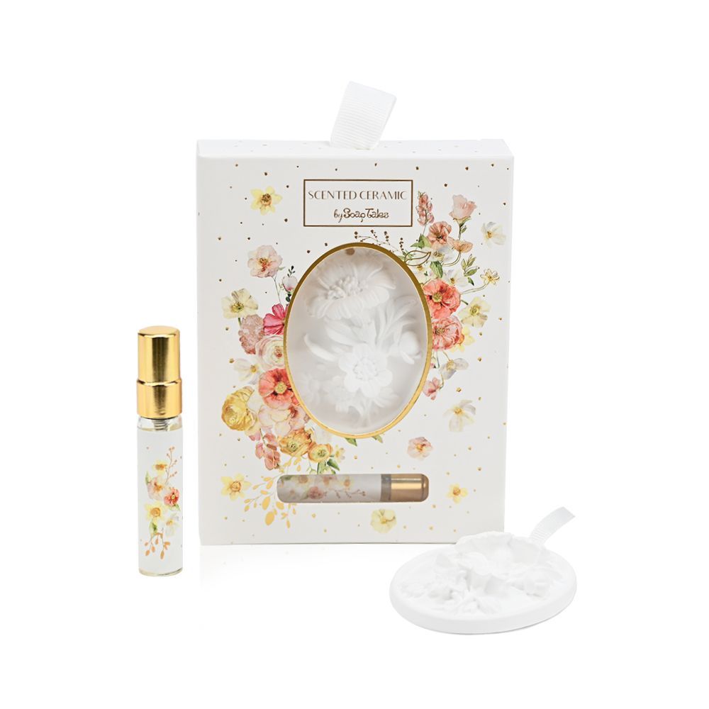 Parfums d'intérieur - Pudding aux amandes en céramique parfumée à l'huile aromatique - SOAPTALES