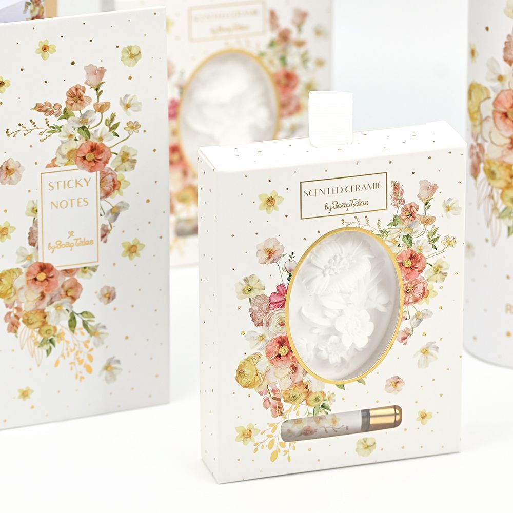 Parfums d'intérieur - Pudding aux amandes en céramique parfumée à l'huile aromatique - SOAPTALES