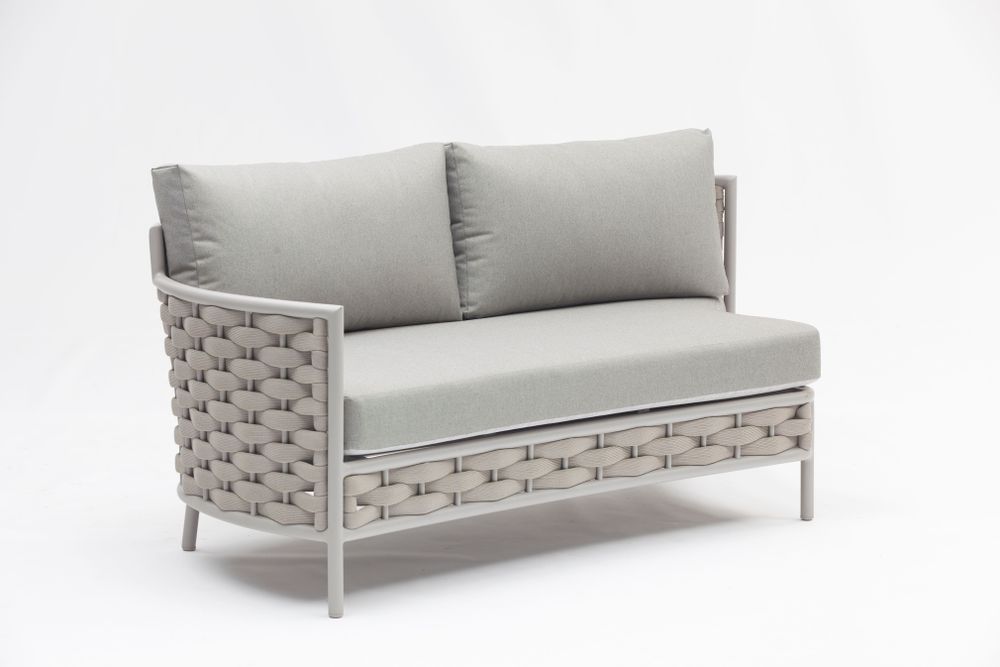 Lawn sofas - Loop sofa (right angle) - COUTURE JARDIN