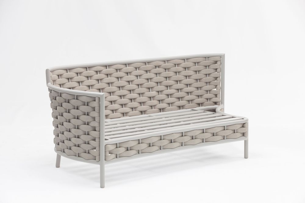 Lawn sofas - Loop sofa (right angle) - COUTURE JARDIN