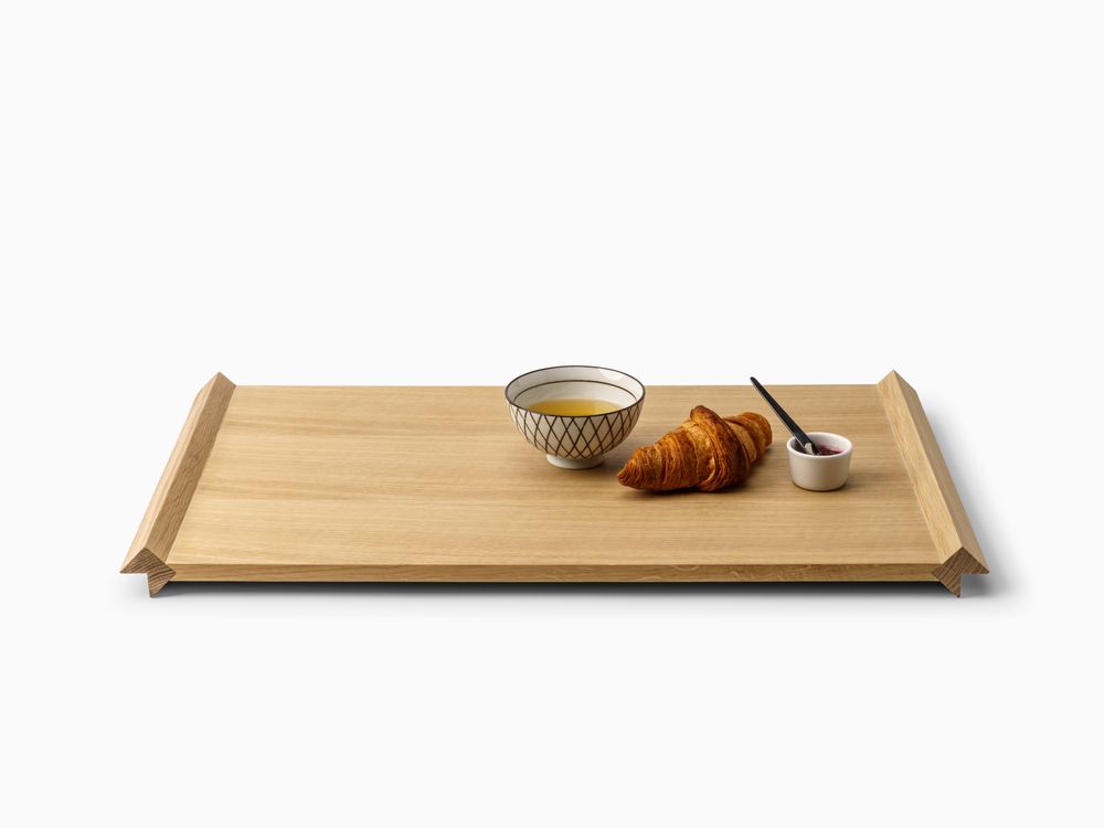 Design objects - Minimalist Oak Wood Tray - MOR