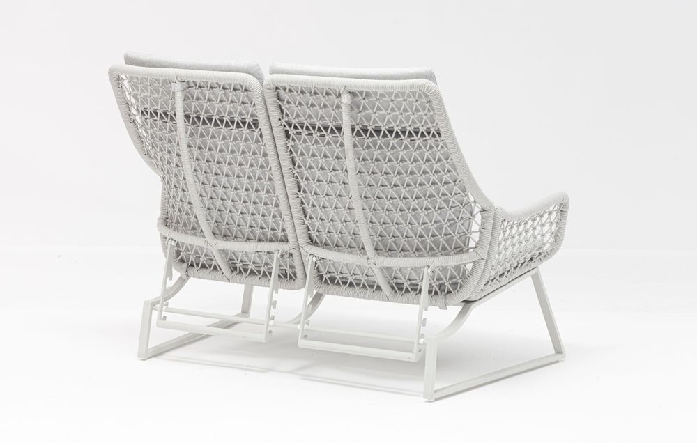 Lawn sofas - DREAM 2 seater reclining sofa - COUTURE JARDIN
