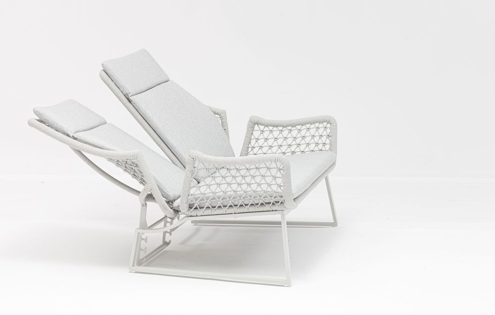 Lawn sofas - DREAM 2 seater reclining sofa - COUTURE JARDIN