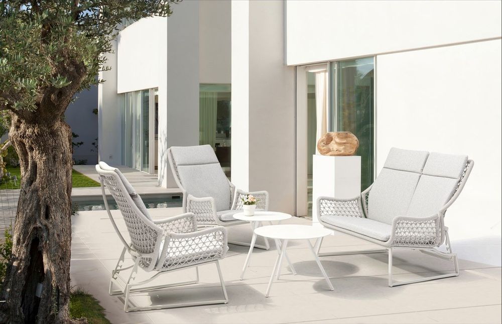 Lawn sofas - DIVA garden furniture - COUTURE JARDIN
